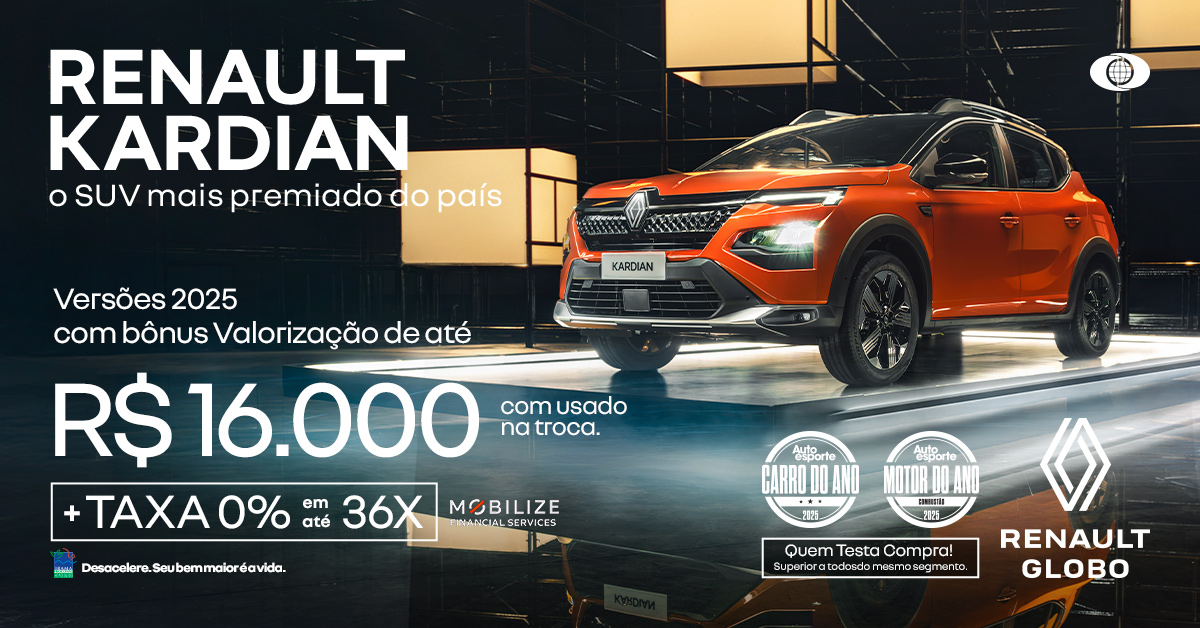 Confira as Ofertas Globo Renault