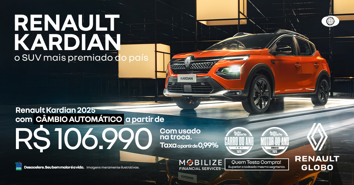 Confira as Ofertas Globo Renault
