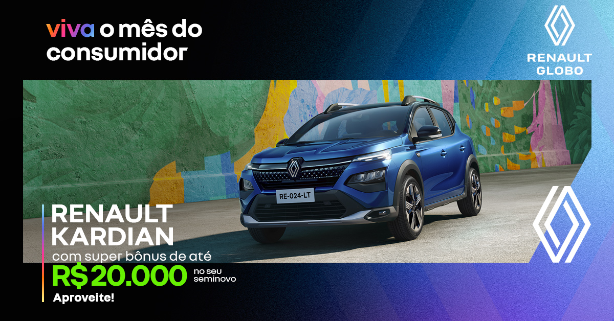 Confira as Ofertas Globo Renault